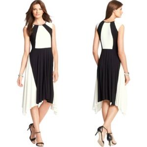 Ann Taylor Color Blocked Dress